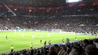 Celtic 2 vs Barcelona 1 Champions League 2012  Best Fan Atmosphere [upl. by Ititrefen]