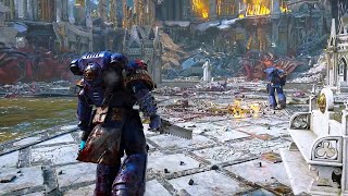 WARHAMMER 40000 Space Marine 2 Gameplay Demo 4K No Commentary [upl. by Arted]