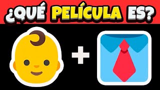 Adivina LA PELÍCULA Con EMOJIS 👶😎  ¿Cuánto sabes de Cine 🎥🔮 [upl. by Yasmar140]