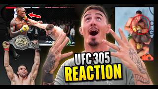 Tom Aspinall Reacts To UFC 305 😲 How is Dricus du Plessis So GOOD [upl. by Randie244]