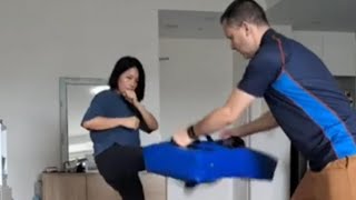 Womens selfdefense training vlog 3 fightingwoman [upl. by Bronez]