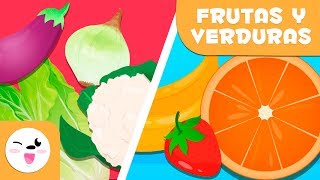 Las frutas y las verduras para niños  Vocabulario para niños  Aprende nuevas palabras [upl. by Margarethe]