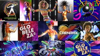 Vinhetas do Carnaval da GloboGlobeleza 19782024 [upl. by Lattimer621]