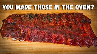 EASY Baby Back Ribs In The Oven  The Perfect Oven Ribs [upl. by Elle]