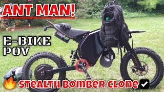 💥EBIKE POV💥GGs 1st E bike Pov💥Stealth Bomber Clone💥 [upl. by Notlil]