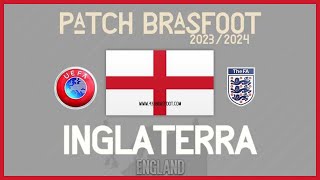 ATUALIZAÇÃO  PATCH INGLATERRA  BRASFOOT 2024  ABRIL [upl. by Ahsiuqram]