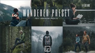 2024 Lightroom Presets Free Download  Wanderer Presets  Lightroom Mobile presets DNG [upl. by Dorran]