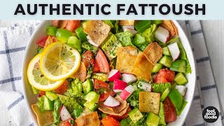 Fattoush Salad  Best Lebanese Recipe [upl. by Bedwell796]