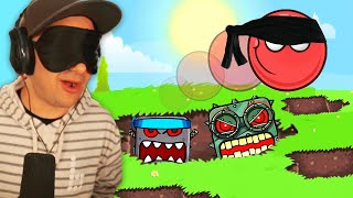 Red Ball BLINDFOLD CHALLENGE  Red Ball 4 Gameplay [upl. by Terrell]