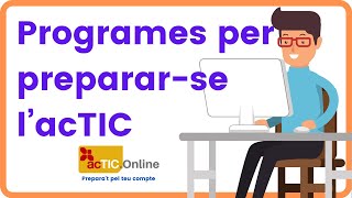 🟠 Quins son els programes que necessites per preparar se l’acTIC [upl. by Aden]