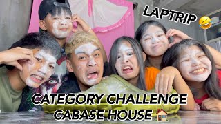 CATEGORY CHALLENGE with CABASE HOUSE LAPTRIP 🤣  Grae and Chloe [upl. by Ellehsor670]