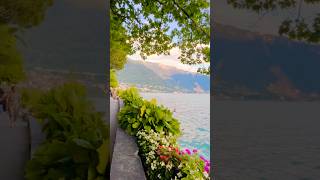 Montreux in The Evening 🇨🇭shortsfeed switzerland montreux vaud europe [upl. by Assi]