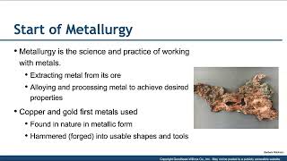 Intro to Metallurgy  Chapter 1  Part 1 [upl. by Pool351]