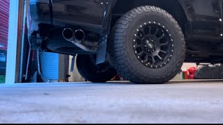 F150 50 Borla SType Exhaust  Cold Startup [upl. by Aicissej]