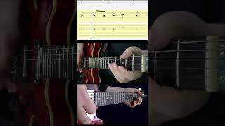 Guitar Tab I Get Around by The Beach Boys guitarriffs guitar guitartabs howto [upl. by Robena]