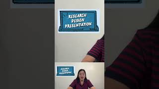 How to present research design [upl. by Jorgenson]