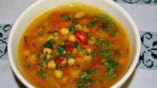 Chick Peas Soup Garbanzo bean Soup recipe [upl. by Grof187]