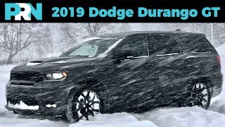 Snowmageddon Winter Storm Testing  2019 Dodge Durango GT Review [upl. by Darian]