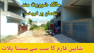 Urgently for sale plots in islamabad  Shaheen farm society [upl. by Regnij600]