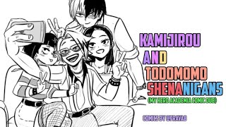 KamiJirou and TodoMomo Shenanigans My Hero Academia Comic Dub ft xXIcySparksXx [upl. by Windzer]