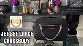 Michael Kors  Large Jet Set  Zip Chain Crossbody in Saffiano Leather [upl. by Weslee945]