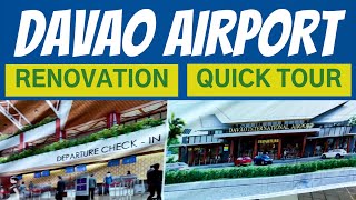 QUICK TOUR  Davao International Airport undergoes renovation DEC 2022 [upl. by Malan801]