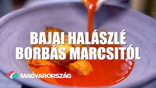 Bajai halászlé Borbás Marcsi konyhájából [upl. by Enyrehtak]