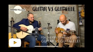 Gypsy jazz incredible test GUITAR VS GUITALELE [upl. by Henricks517]