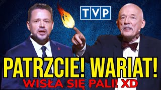 KORWIN MIAŻDŻY TRZASKOWSKIEGO W DEBACIE TVP [upl. by Lebazej]