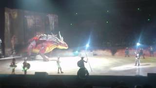 How To Train your dragon Arena Spectacular Sydney  dragon olympiad [upl. by Erinn]