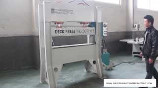 Precision Hydraulic Skateboard Deck Press 50 THP 1 [upl. by Joh773]