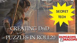 Creating Dnd Puzzles in Roll20 [upl. by Nebeur345]