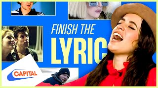 Camila Cabello  Finish The Lyric  Capital [upl. by Uhile]