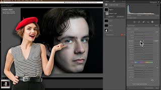 How I EDIT PORTRAITS Using The NEW MASKING in Lightroom [upl. by Racso]