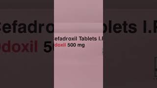 Odoxil 500 Tablet uses side effects and doses in Hindi shots [upl. by Yesllek561]