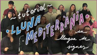 Tutorial LLUNA MEDITERRÀNIA en llengua de signes [upl. by Anawit]