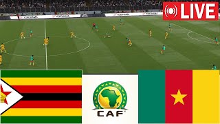 🔴 EN DIRECT  Zimbabwe vs Cameroun  Éliminatoires de la Coupe dAfrique des Nations [upl. by Ahsea500]