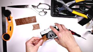 How to Reskin a Vintage Film Camera  Olympus Trip35 [upl. by Nohshan]