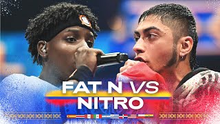 FAT N vs NITRO  Semifinal  Red Bull Batalla Internacional 2023 [upl. by Ekyt246]