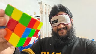 Rubik’s Cube Blindfolded Practice “LIVE” [upl. by Gnanmos]