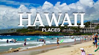 10 Best Places To Visit In Hawaii  Travel Video [upl. by Atiekan]