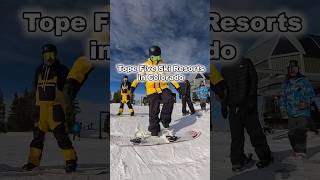 Top Five Ski Resort in Colorado [upl. by Osanna]