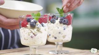 Natural Yogurt Recipe  Bircher Muesli [upl. by Anuahsat156]