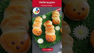 Heferaupen Rezept  Backen mit Kindern  Kinderleichte Becherküche [upl. by Acina669]