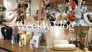 WEEKLY VLOG  EATALY LONDON PENHALIGONS EVENT amp COME TO THE HampM SHOWROOM WITH ME  Olivia Levett [upl. by Anaiv]