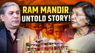 The Real Story of Ram Mandir Ayodhya amp Babri Masjid by Dr Meenakshi Jain  Abhijit Chavda Podcast 46 [upl. by Eifos]