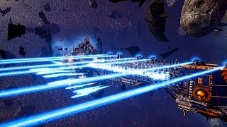 Part 20 of 22 Battles For Resources  Imperial Campaign Hard Battlefleet Gothic Armada 2 [upl. by Nnylyam490]