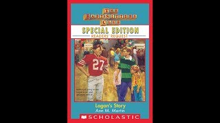 Baby Sitters Club Readers Request Logans Story  Book Review [upl. by Diamond]