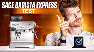 Sage Barista Express Siebträgermaschine Test 2024  Trotz Nachfolger immer noch gut [upl. by Sair375]