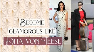 Dita von Teese How to dress like a glamorous vintage star  A style analysis [upl. by Urd402]